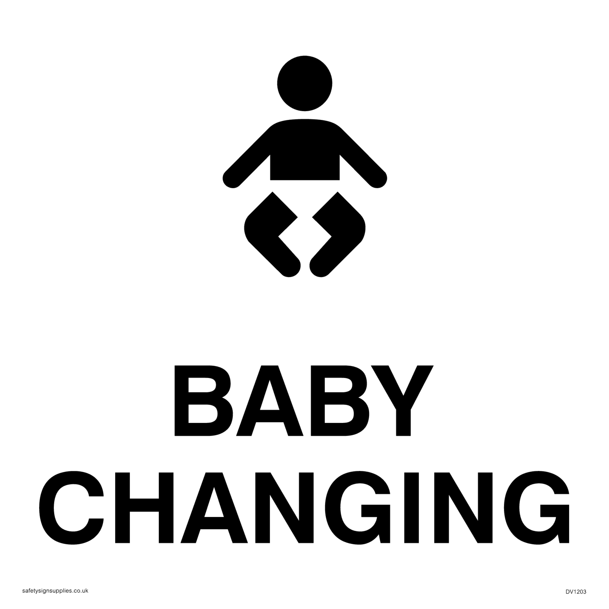 Baby Changing from Safety Sign Supplies