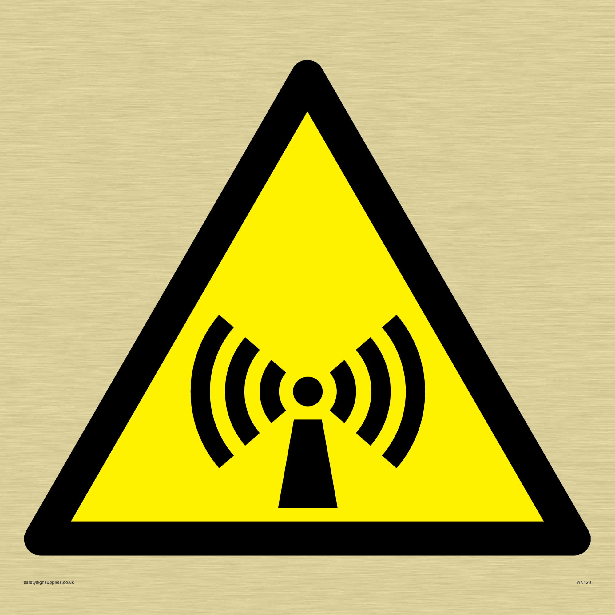 radiation symbol only from Safety Sign Supplies