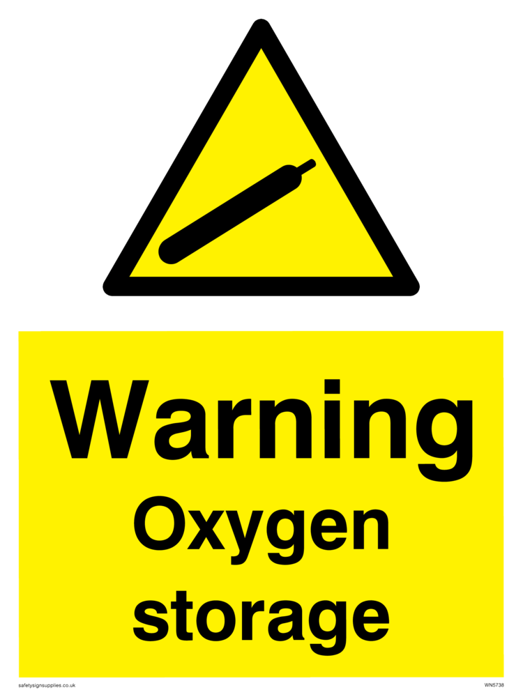 Warning Oxygen storage Sign from Safety Sign Supplies warning-oxygen-storage-sign-from-safety-sign-supplies