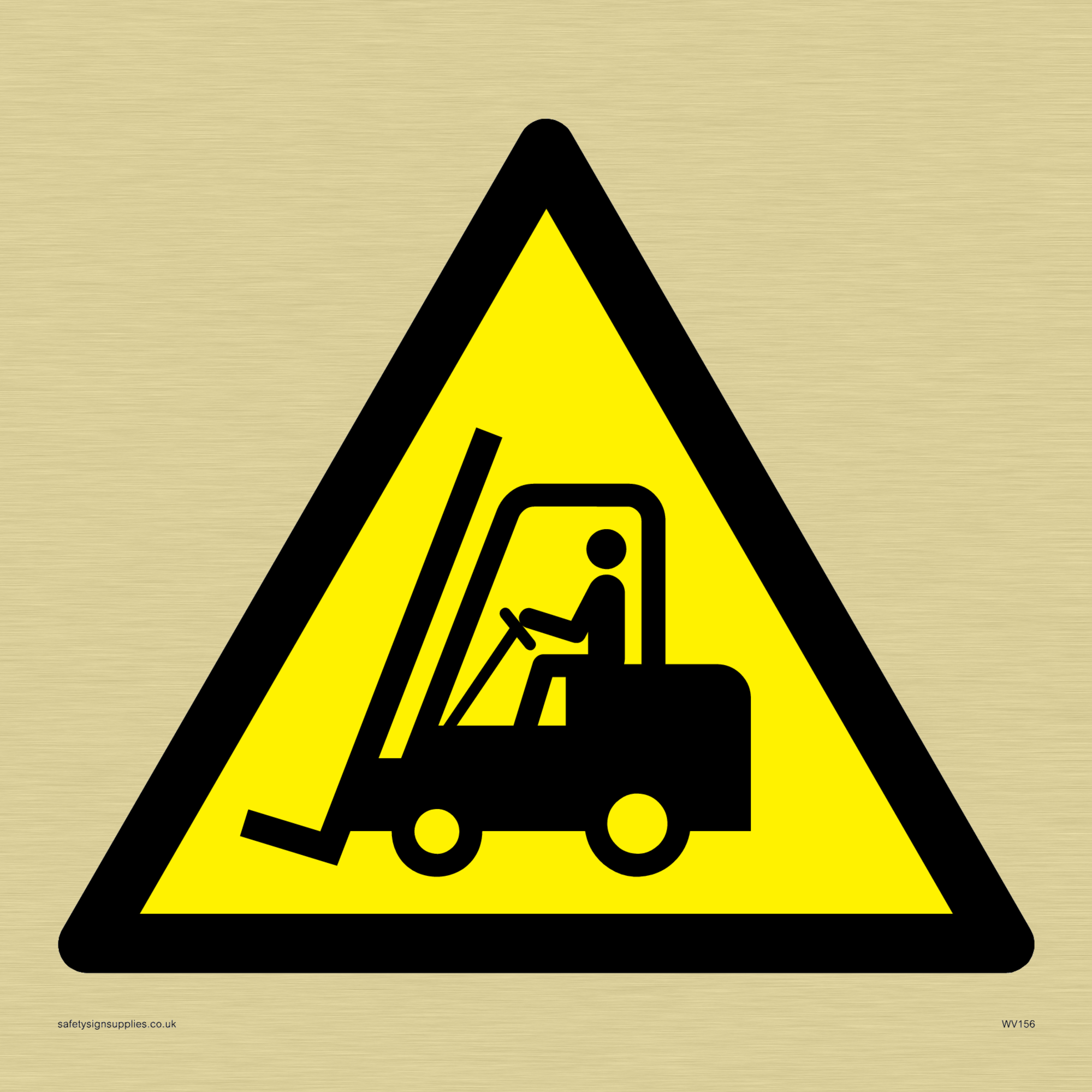 fork lift truck symbol only from Safety Sign Supplies