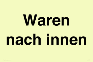 Waren nach innen