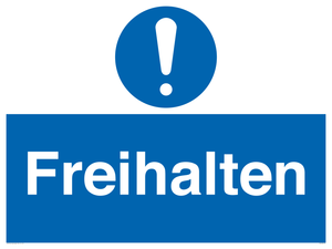 Freihalten