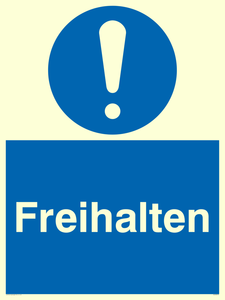 Freihalten