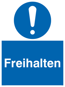 Freihalten