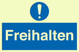 Freihalten