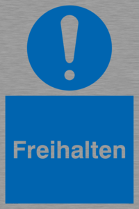 Freihalten