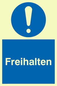 Freihalten