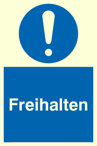 Freihalten