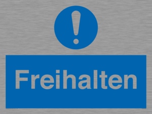 Freihalten
