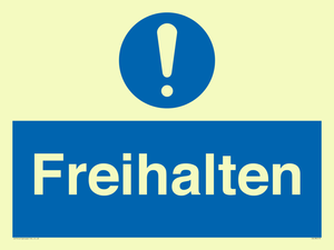 Freihalten