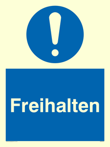 Freihalten