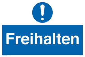 Freihalten