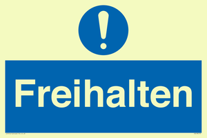 Freihalten
