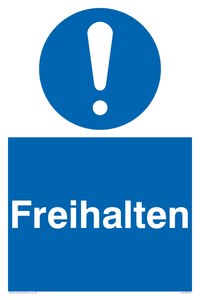 Freihalten