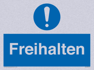 Freihalten