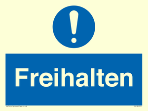 Freihalten
