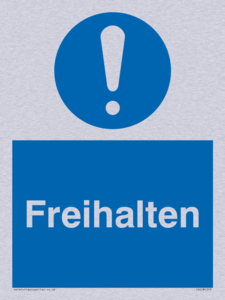 Freihalten