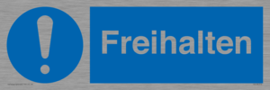 Freihalten