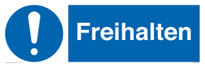 Freihalten