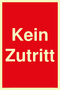 Kein Zutritt