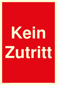 Kein Zutritt