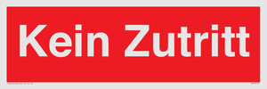 Kein Zutritt