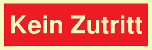 Kein Zutritt