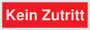 Kein Zutritt