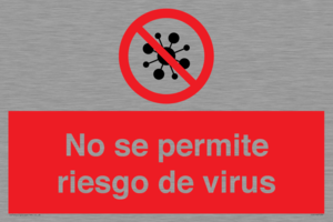 No se permite riesgo de virus