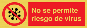 No se permite riesgo de virus