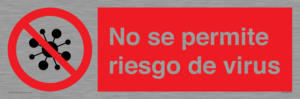 No se permite riesgo de virus