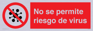No se permite riesgo de virus