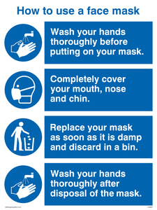 How to use a face mask