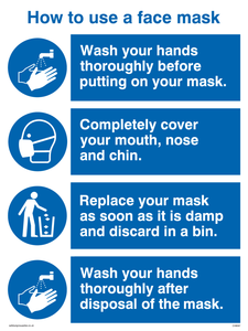 How to use a face mask
