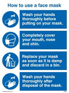 How to use a face mask