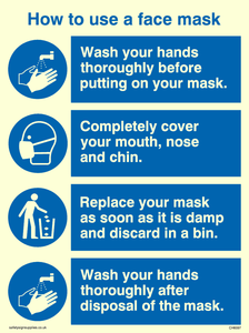 How to use a face mask