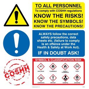 COSHH regs know the risks CLP