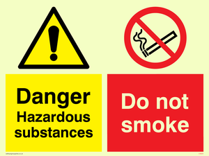 danger hazardous subs sign