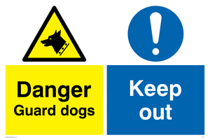 danger guard dogs keep out