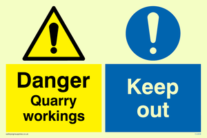 danger quarry workings keep out