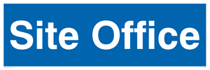 site office - door sign