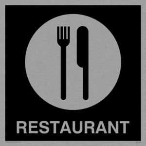 restaurant sign