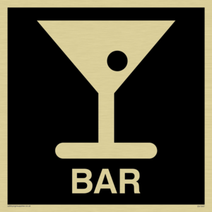 bar sign