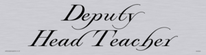 deputy head teach - door sign