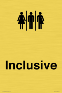Gender Neutral Inclusive Toilet from Safety Sign Supplies