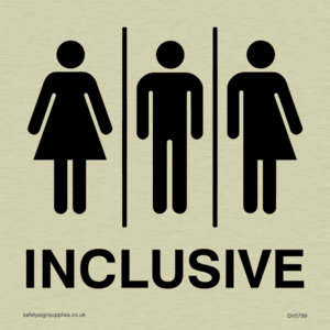 Gender Neutral Inclusive Toilet