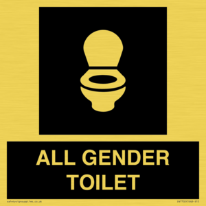 WC Toilet in black panel