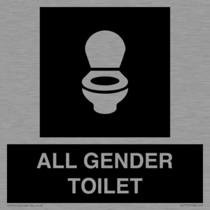 WC Toilet in black panel