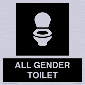 WC Toilet in black panel