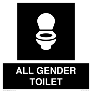 WC Toilet in black panel